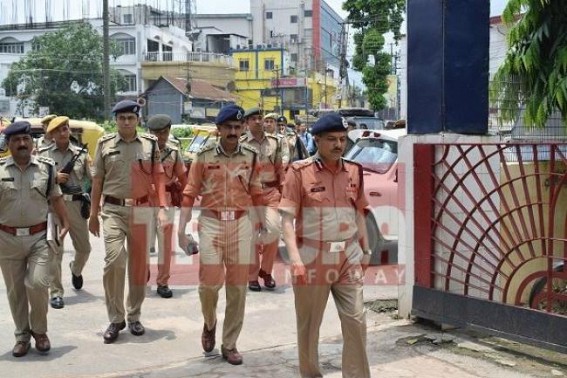 DGP visits Agartala Police Stations DGP visits Agartala Police Stations